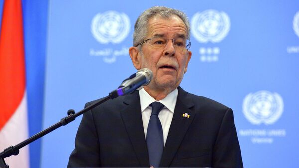 Alexander Van der Bellen, presidente de Austria - Sputnik Mundo