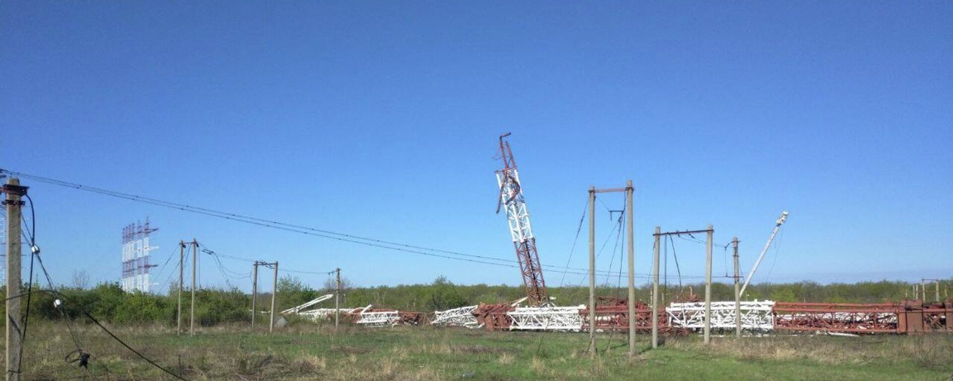 Antenas dañadas después las explosiones en Transnistria - Sputnik Mundo, 1920, 26.04.2022