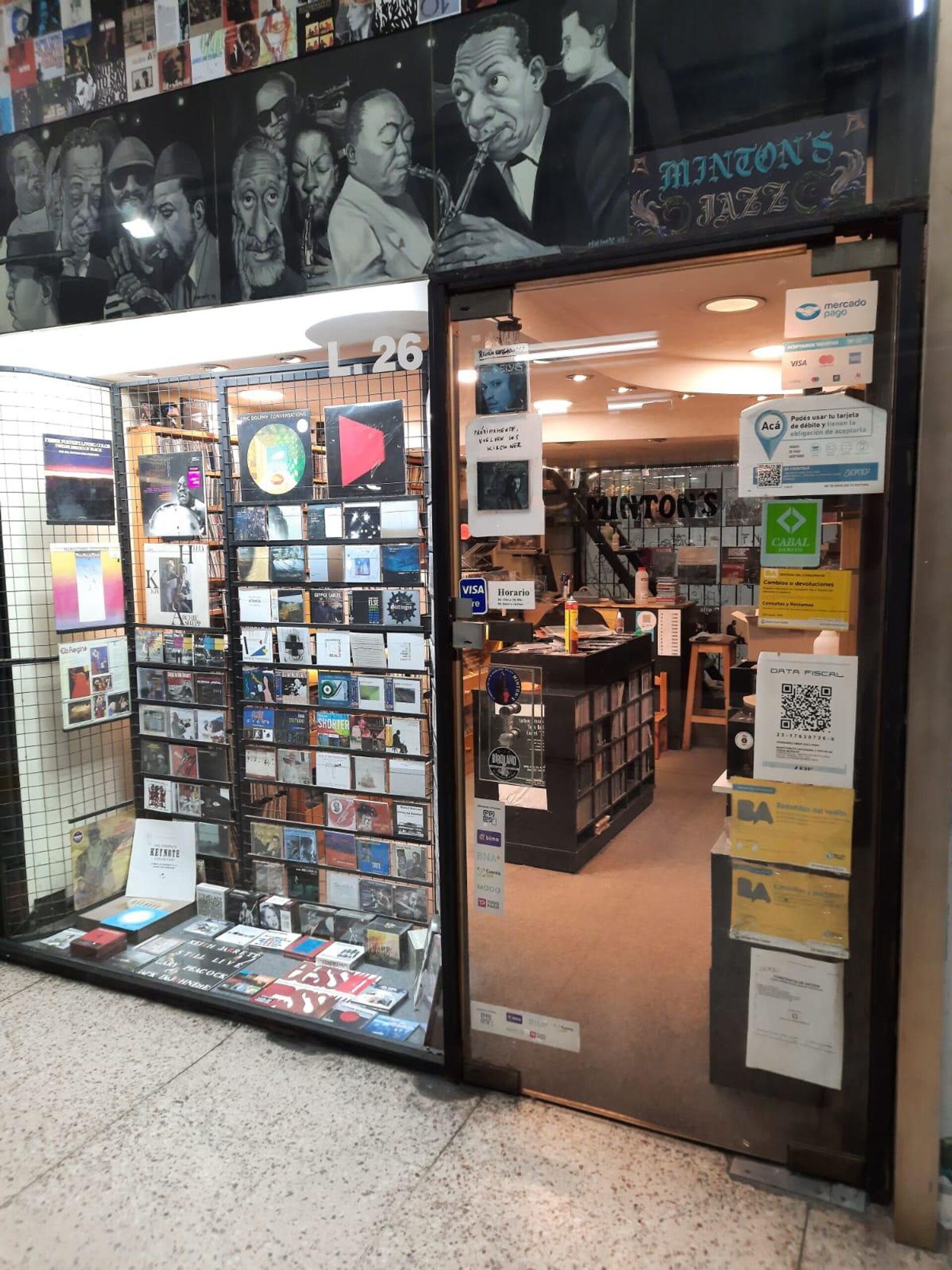 Tienda de discos Minton's en Buenos Aires, especializada en jazz - Sputnik Mundo, 1920, 26.04.2022