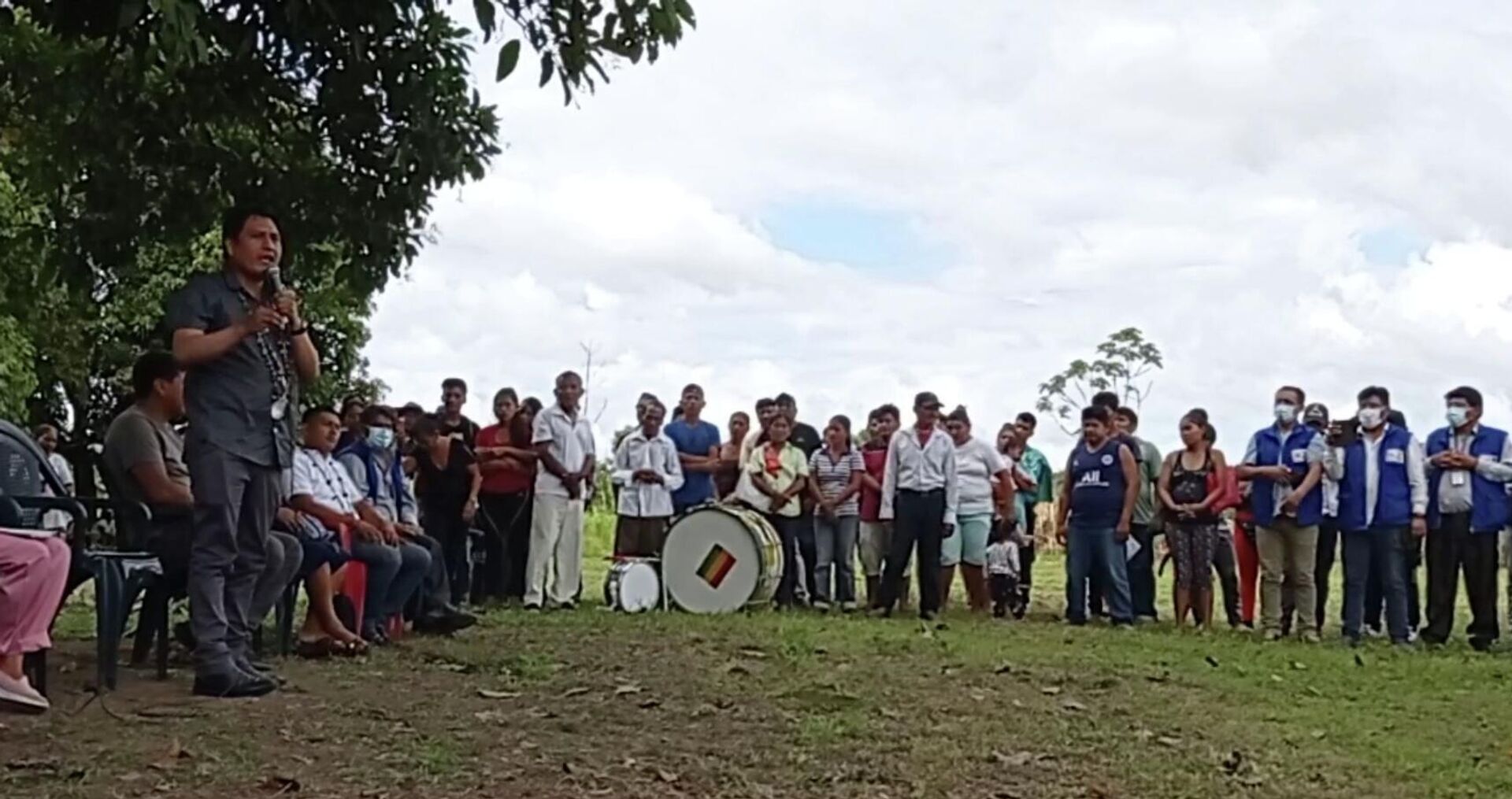 Ministro de Salud de Bolivia, Jeyson Auza, en la comunidad amazónica de Santa Isabel - Sputnik Mundo, 1920, 27.04.2022