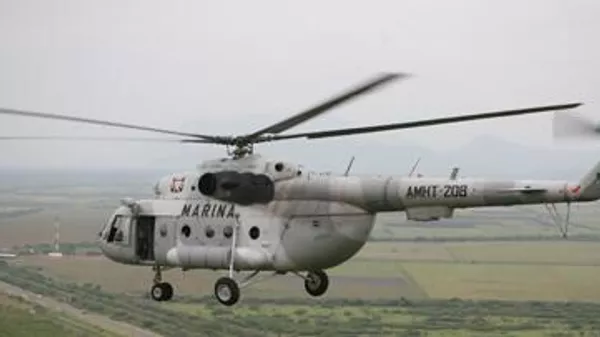 MI-17, helicóptero de la Marina Armada de México - Sputnik Mundo
