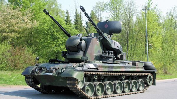 Sistema antiaéreo Flakpanzer Gepard  - Sputnik Mundo