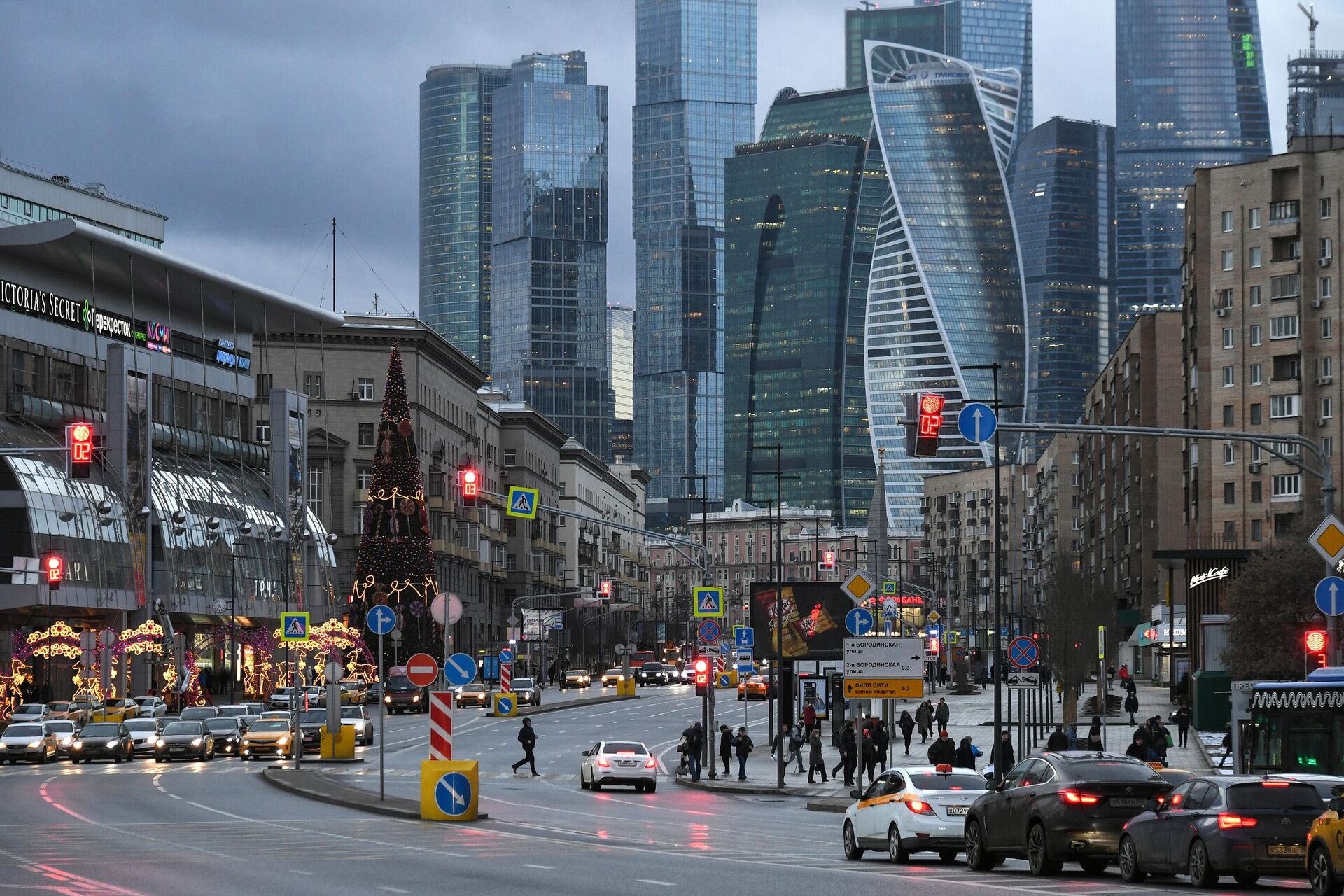 El centro de negocios de Moscú, Moscow City - Sputnik Mundo, 1920, 09.04.2023