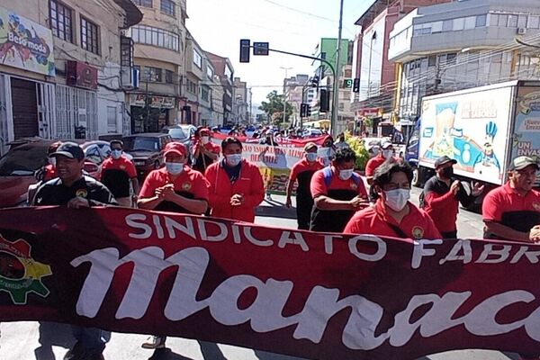 El 1 de mayo en Bolivia - Sputnik Mundo