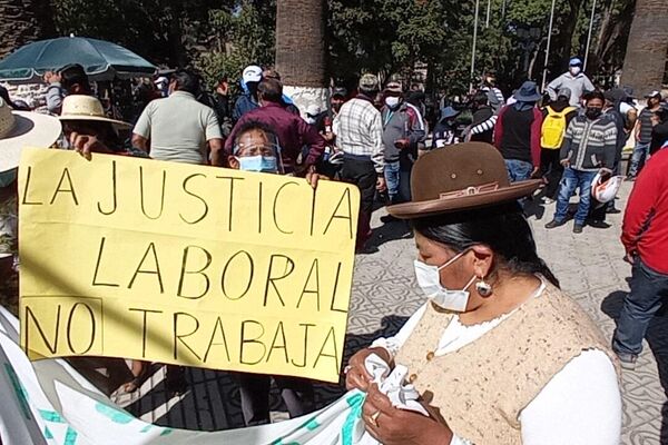 El 1 de mayo en Bolivia - Sputnik Mundo