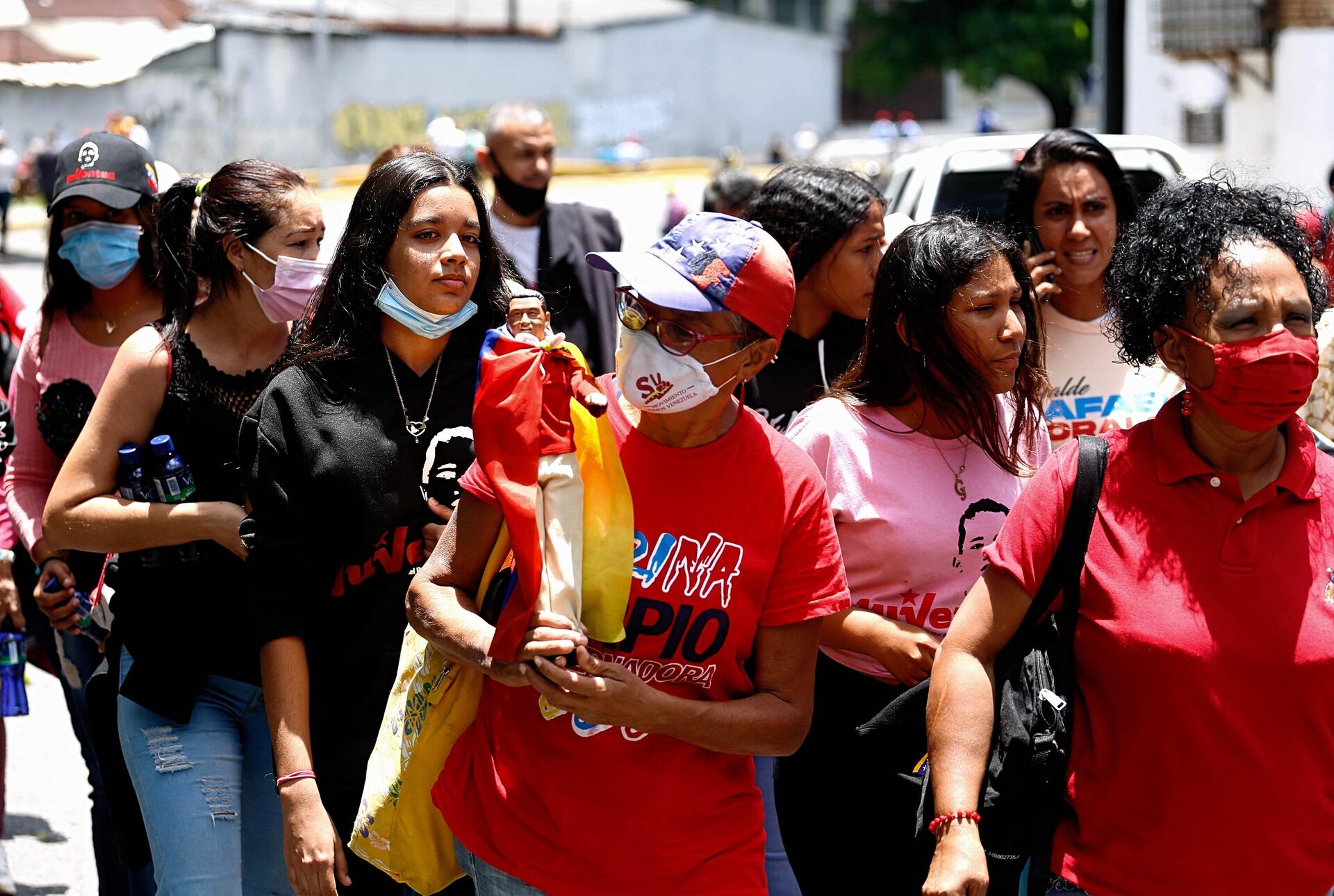Hugo Chávez, presente en la movilización de trabajadores - Sputnik Mundo, 1920, 02.05.2022