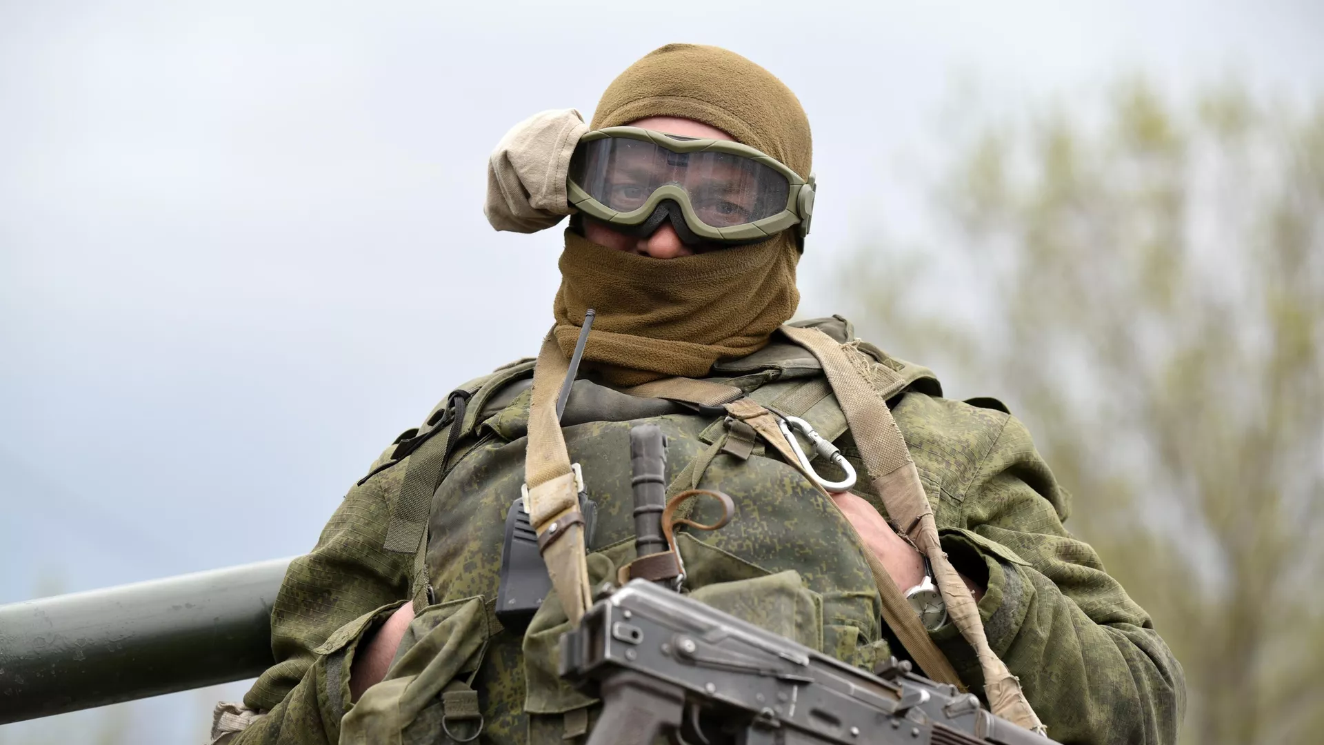 Un militar ruso 