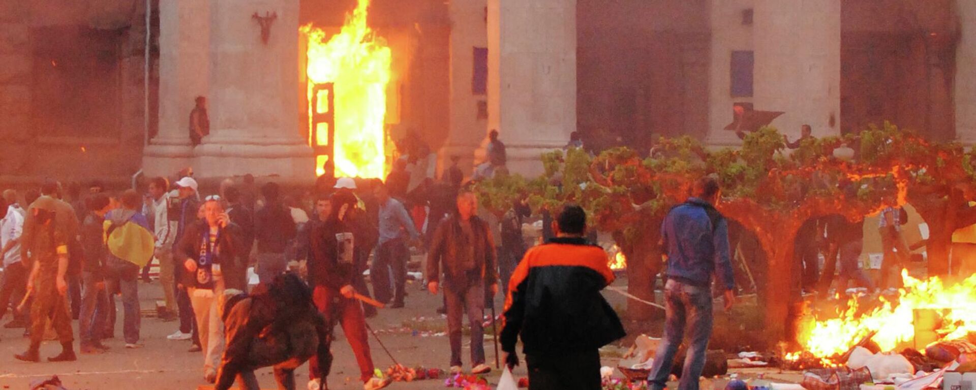 El incendio de la Casa de los Sindicatos El incendio de la Casa de los Sindicatos - Sputnik Mundo, 1920, 06.05.2022