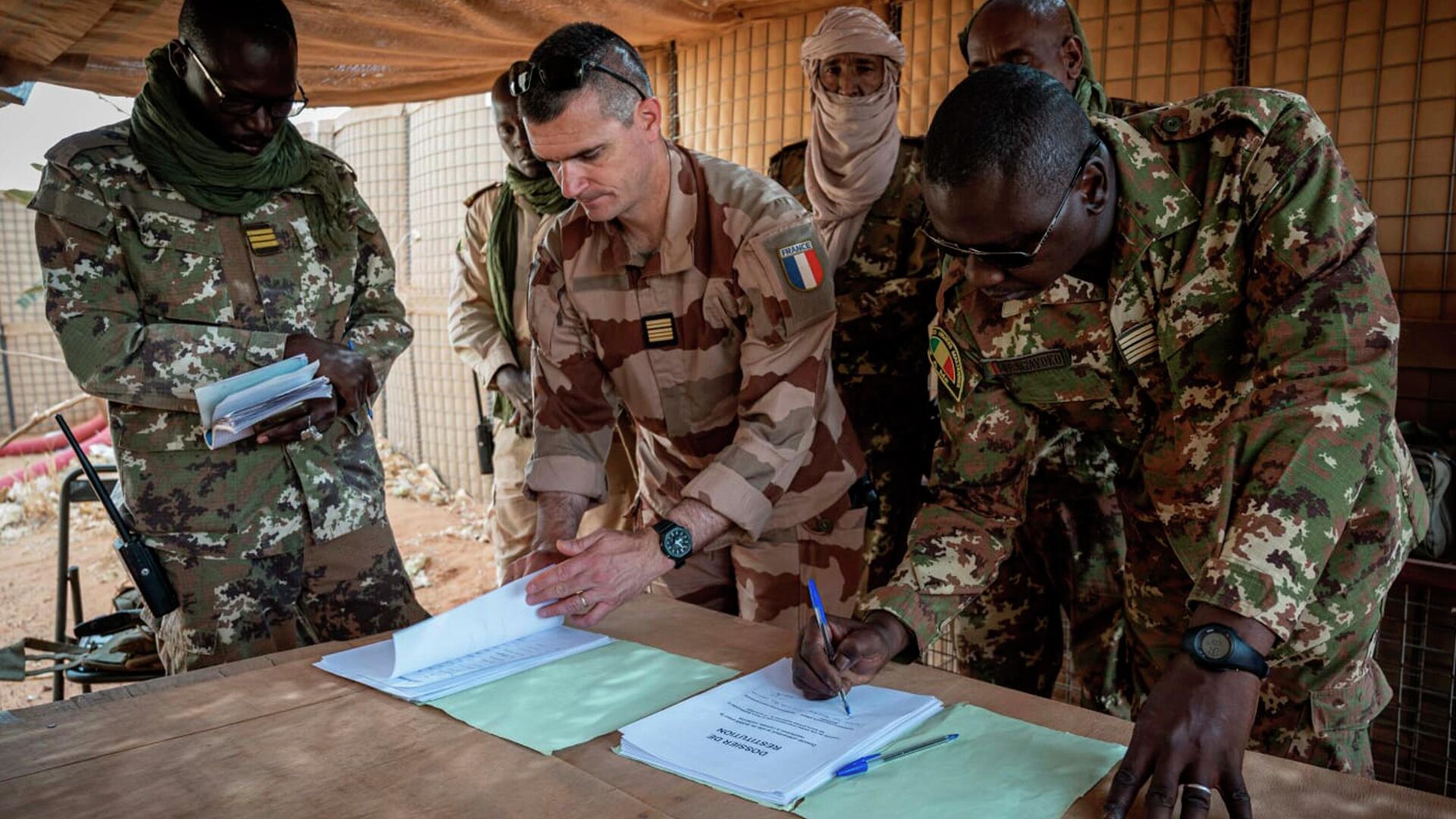 Militares franceses - Sputnik Mundo, 1920, 05.05.2022