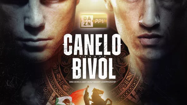 Cartel de la pelea entre el mexicano Saúl Álvarez y el ruso Dmitri Bivol - Sputnik Mundo