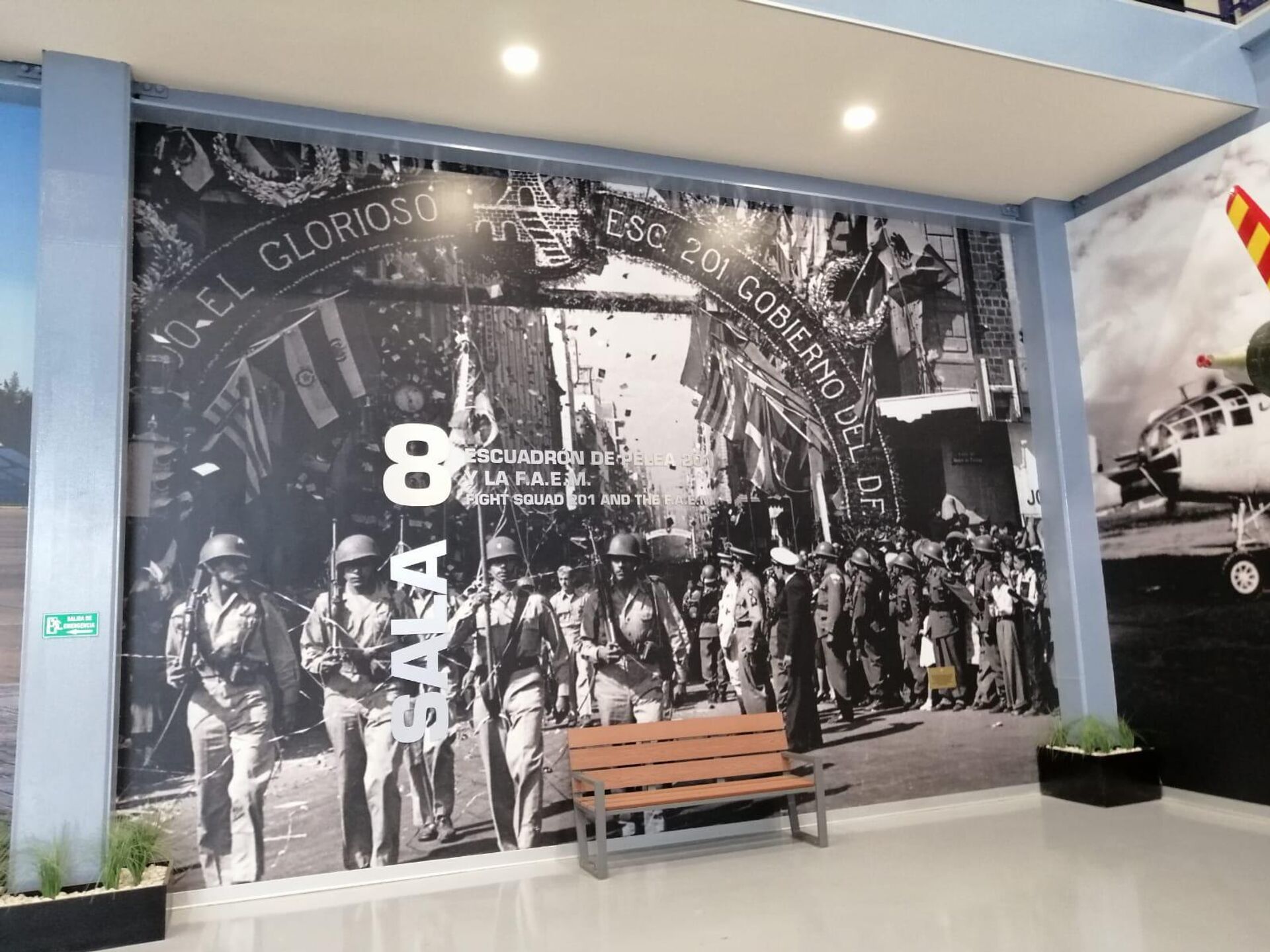 Sala dedicada al Escuadrón 201 en el Museo Militar de Aviación. - Sputnik Mundo, 1920, 06.05.2022