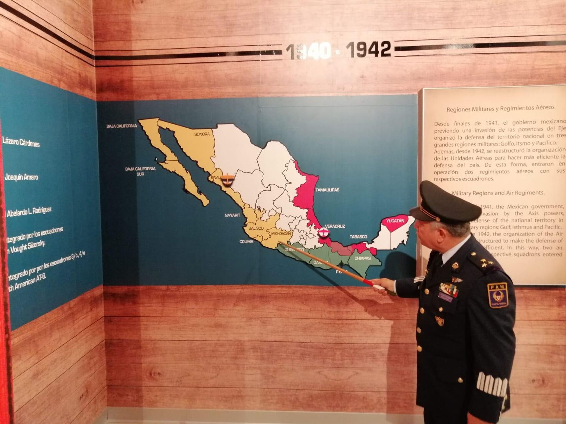 Distribución del territorio mexicano en zonas militares tras entrar en la Segunda Guerra Mundial.  - Sputnik Mundo, 1920, 06.05.2022