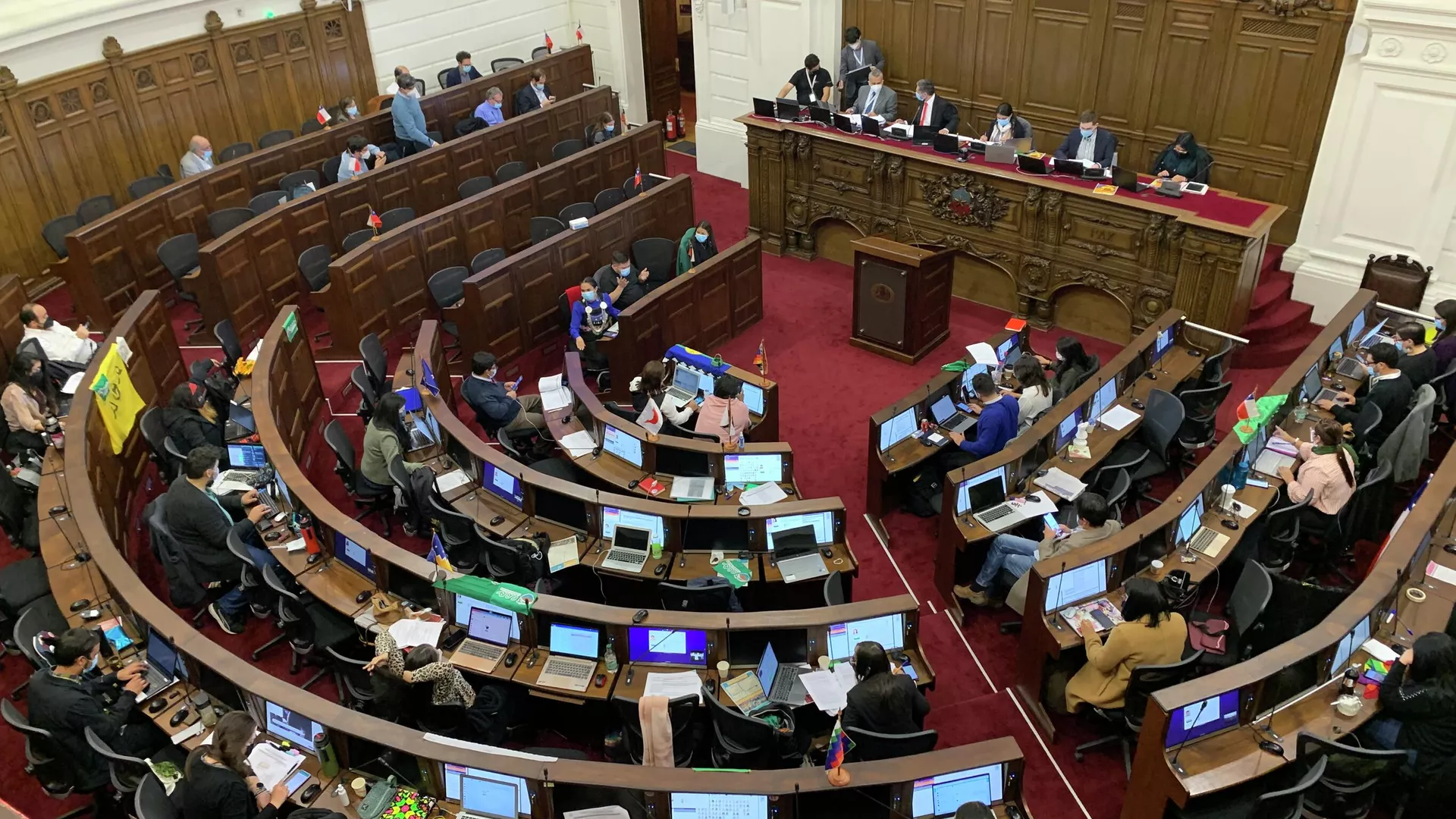 El pleno de la Convención Constituyente chilena