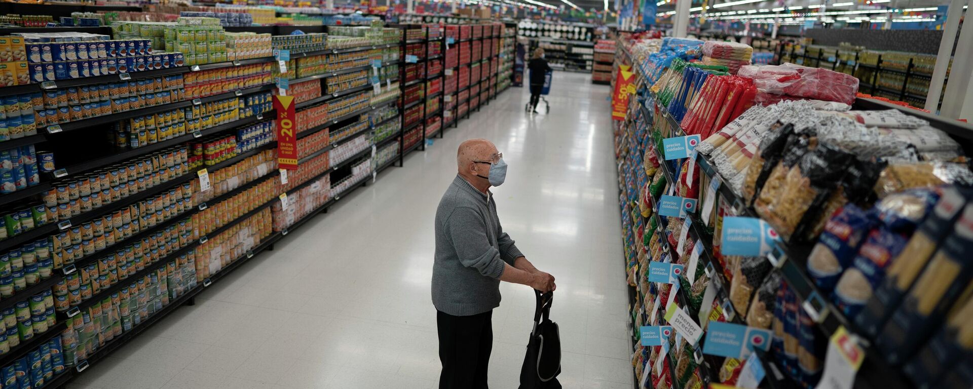 Un supermercado en Buenos Aires, Argentina - Sputnik Mundo, 1920, 07.06.2022