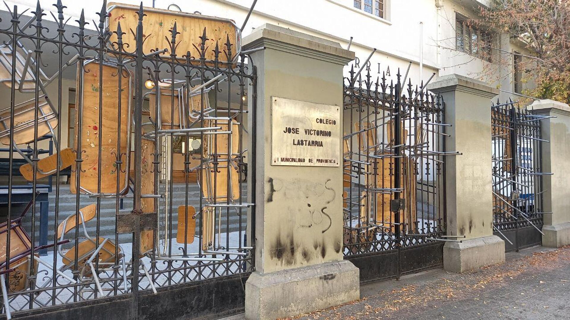  Toma estudiantil del Colegio José Victorino Lastarria en  Providencia - Sputnik Mundo, 1920, 17.05.2022