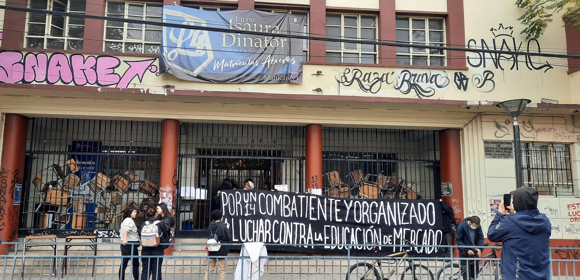 Toma del Liceo 4 de Santiago - Sputnik Mundo, 1920, 17.05.2022