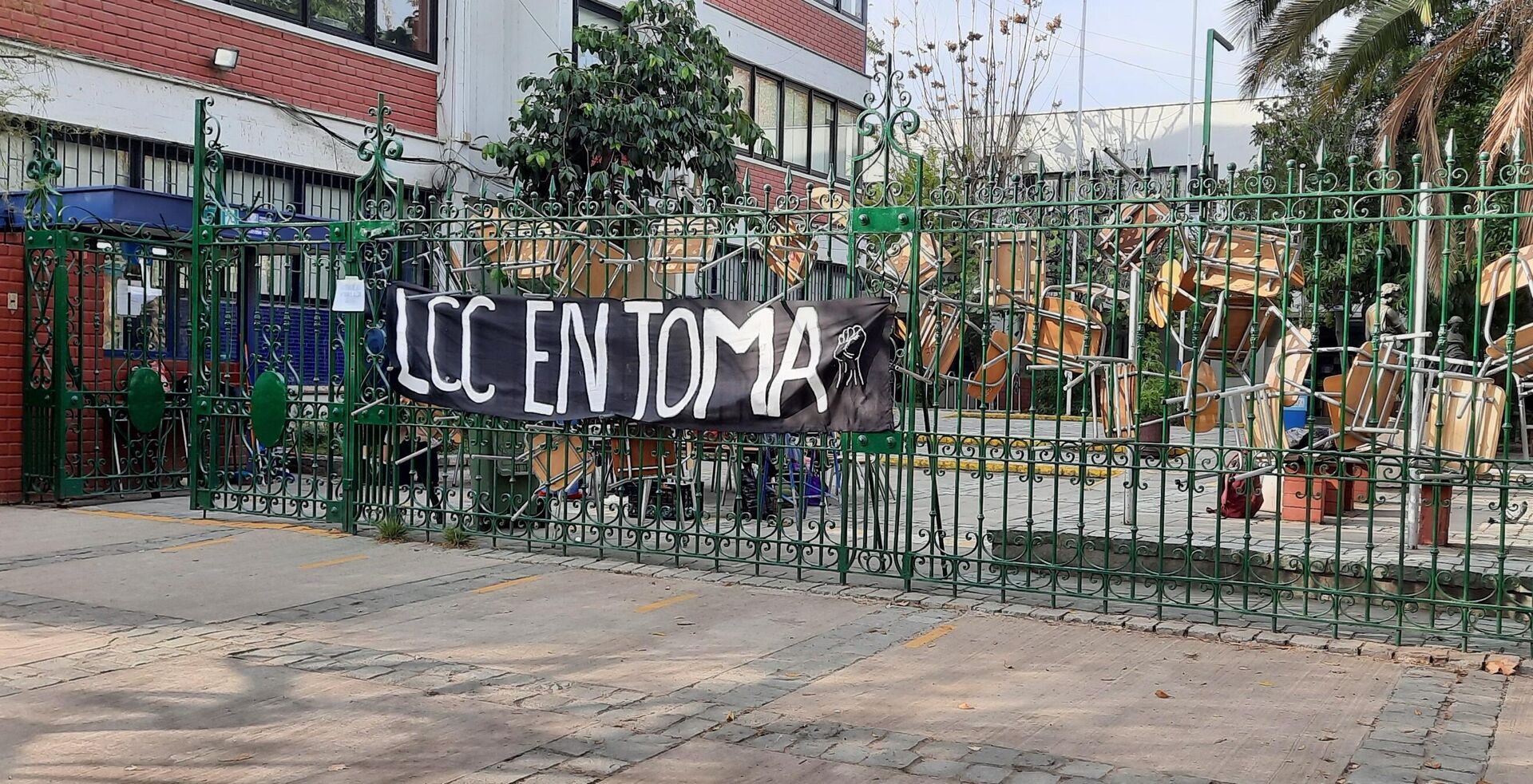 Toma del Liceo Carmela Carvajal en la comuna Providencia - Sputnik Mundo, 1920, 17.05.2022