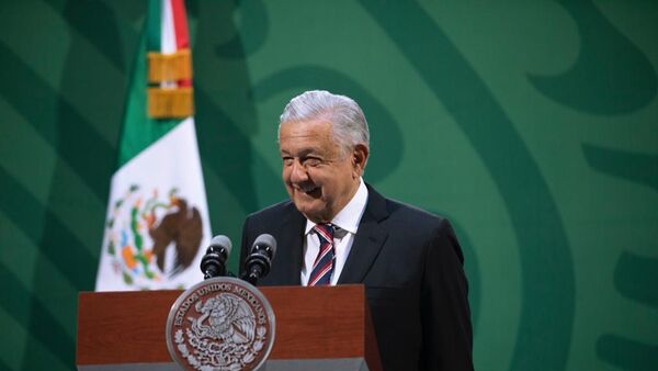 Andrés Manuel López Obrador, presidente de México - Sputnik Mundo