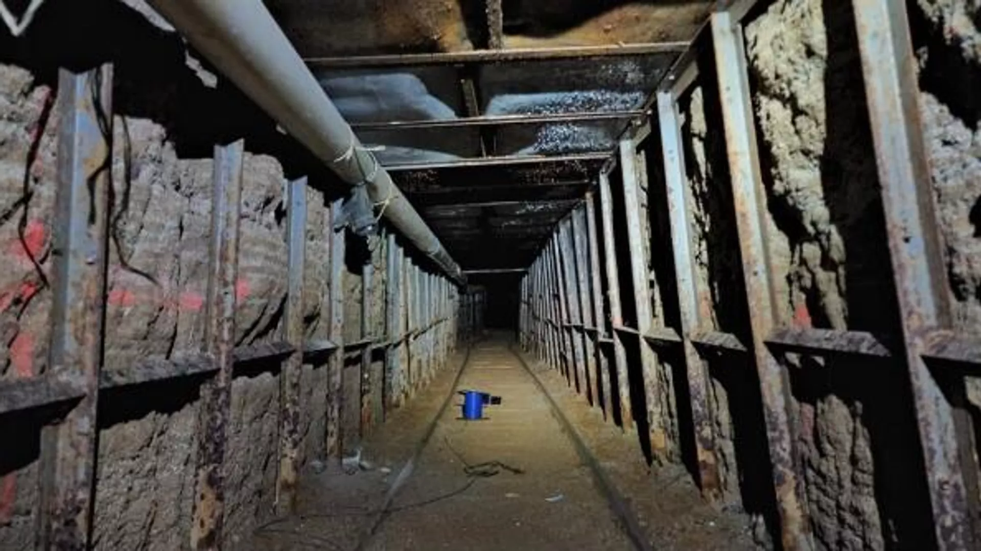 Narcotúnel hallado en Tijuana