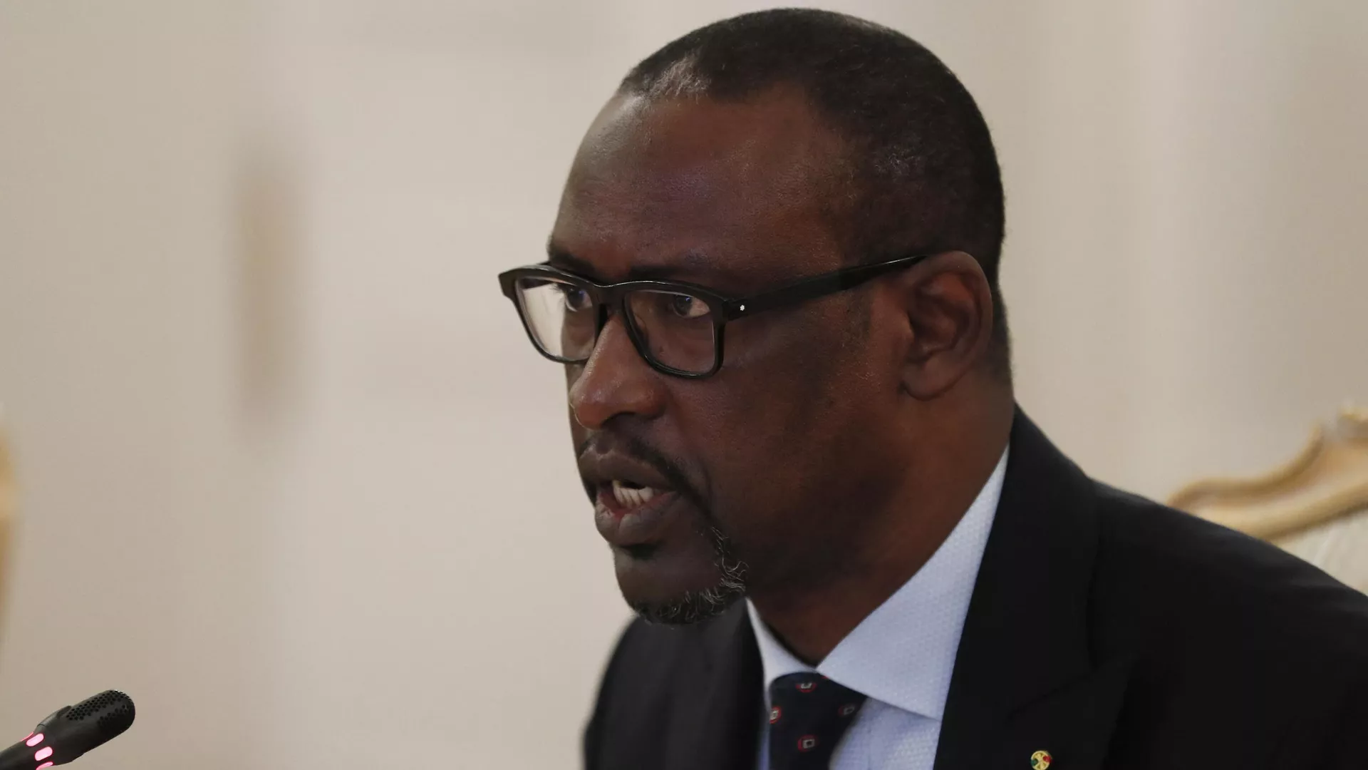 Abdoulaye Diop, el canciller maliense