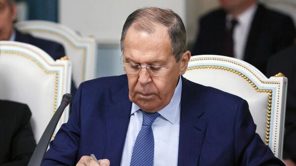 Serguéi Lavrov, el ministro de Exteriores de Rusia - Sputnik Mundo