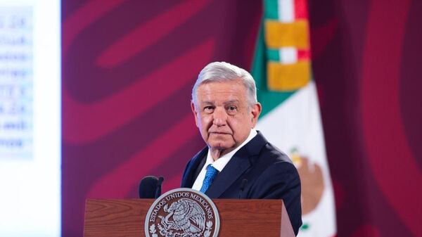 Andrés Manuel López Obrador, presidente de México - Sputnik Mundo