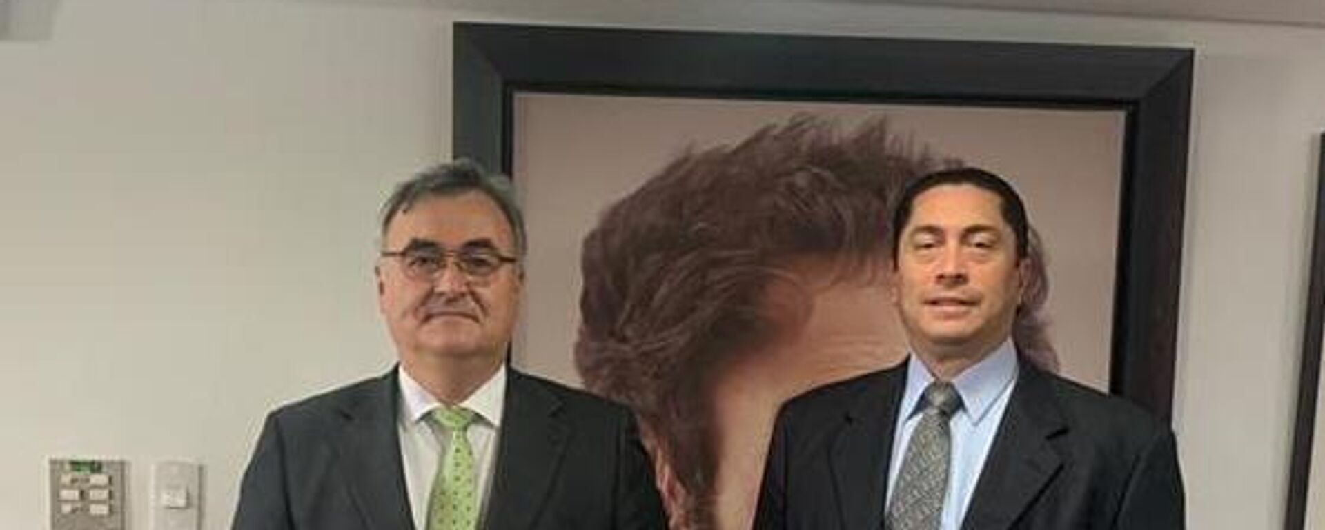 El embajador de Rusia, Sergey Mélik, y el Procurador de Venezuela, Reinaldo Muñoz El embajador de Rusia, Sergey Mélik, y el Procurador de Venezuela, Reinaldo Muñoz - Sputnik Mundo, 1920, 20.05.2022