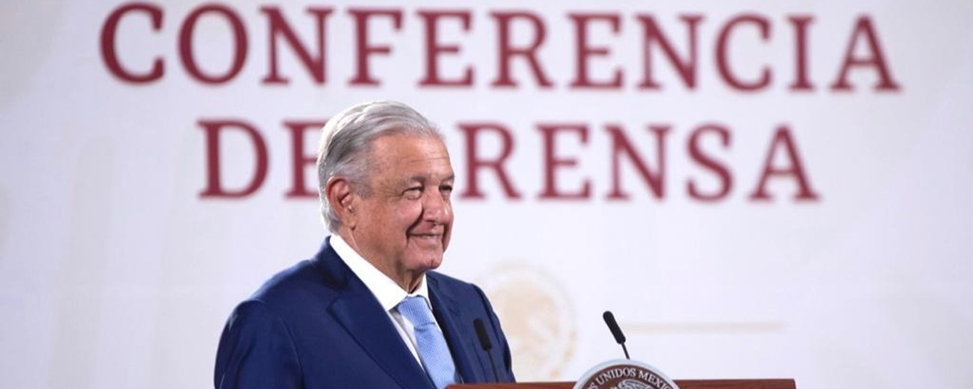 El presidente de México, Andrés Manuel López Obrador El presidente de México, Andrés Manuel López Obrador - Sputnik Mundo, 1920, 24.05.2022