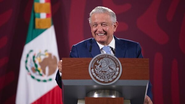 Andrés Manuel López Obrador, presidente de México - Sputnik Mundo