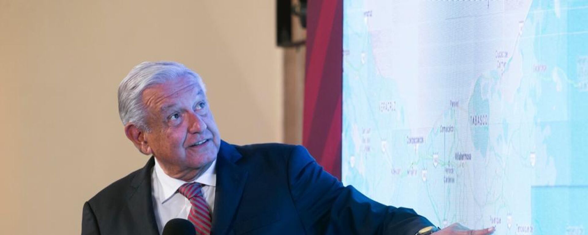 El presidente de México, Andrés Manuel López Obrador - Sputnik Mundo, 1920, 25.05.2022
