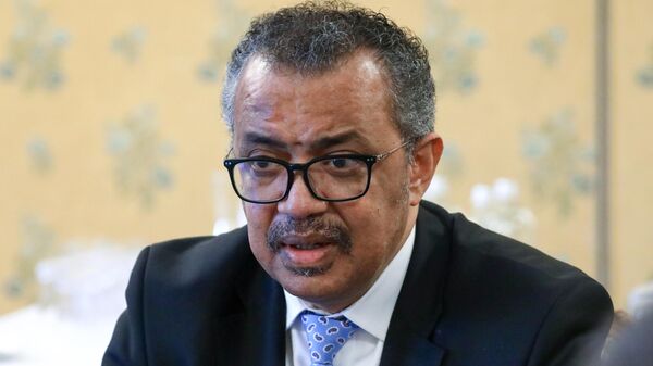 Tedros Adhanom Ghebreyesus, director general de la Organización Mundial de la Salud (OMS) - Sputnik Mundo