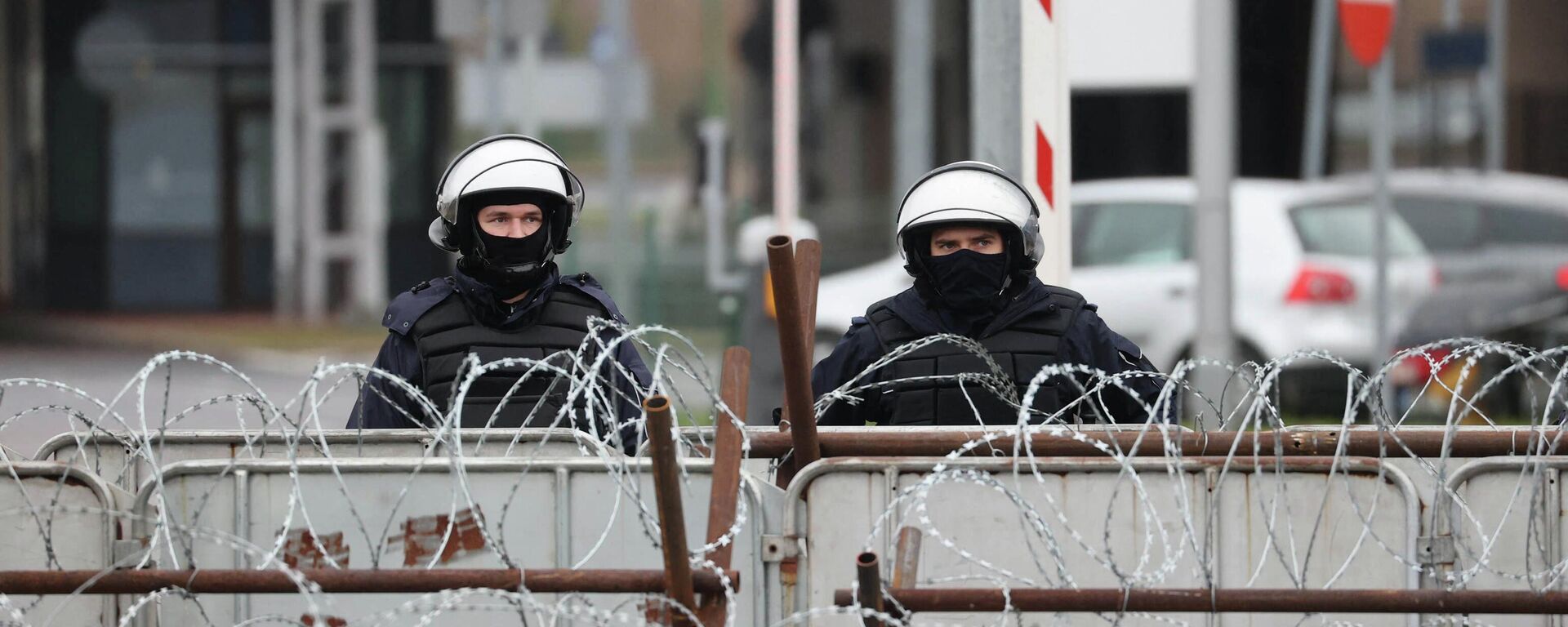 Policía de Polonia en la frontera bielorrusa-polaca - Sputnik Mundo, 1920, 26.05.2022