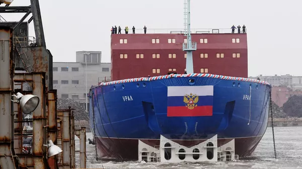 El rompehielos ruso Ural - Sputnik Mundo