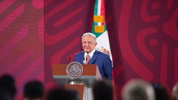 Andrés Manuel López Obrador, presidente de México - Sputnik Mundo