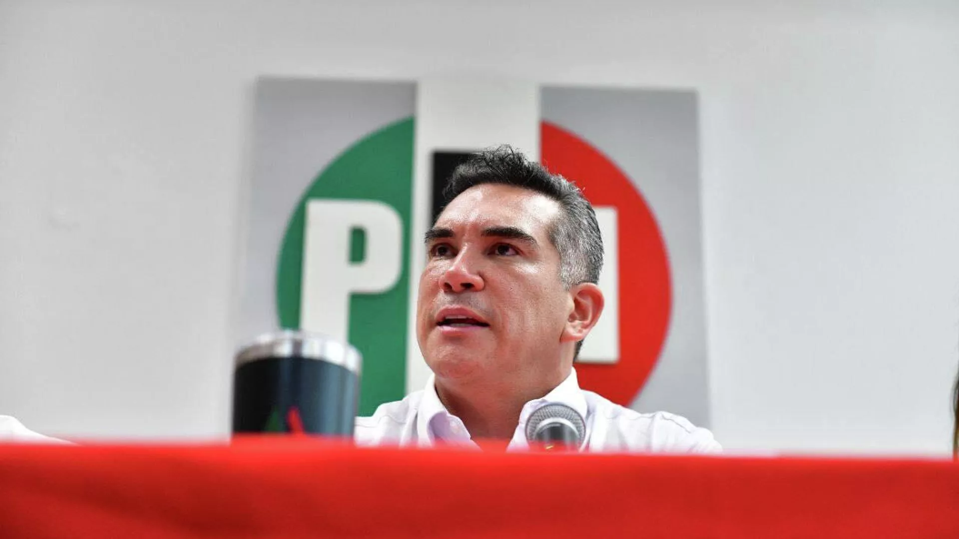 El dirigente nacional del PRI, Alejandro Moreno