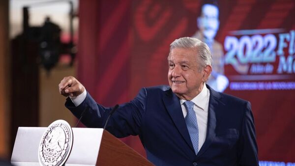 El presidente de México, Andrés Manuel López Obrador - Sputnik Mundo