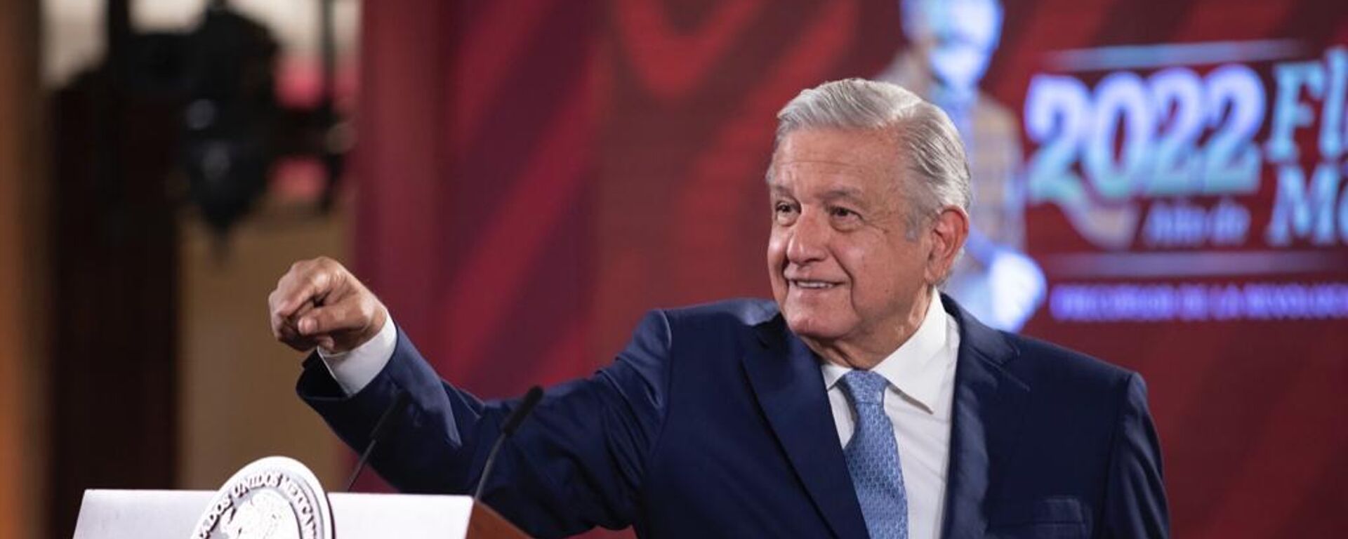 El presidente de México, Andrés Manuel López Obrador - Sputnik Mundo, 1920, 09.09.2022