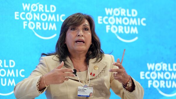 Dina Boluarte, la vicepresidenta de Perú - Sputnik Mundo