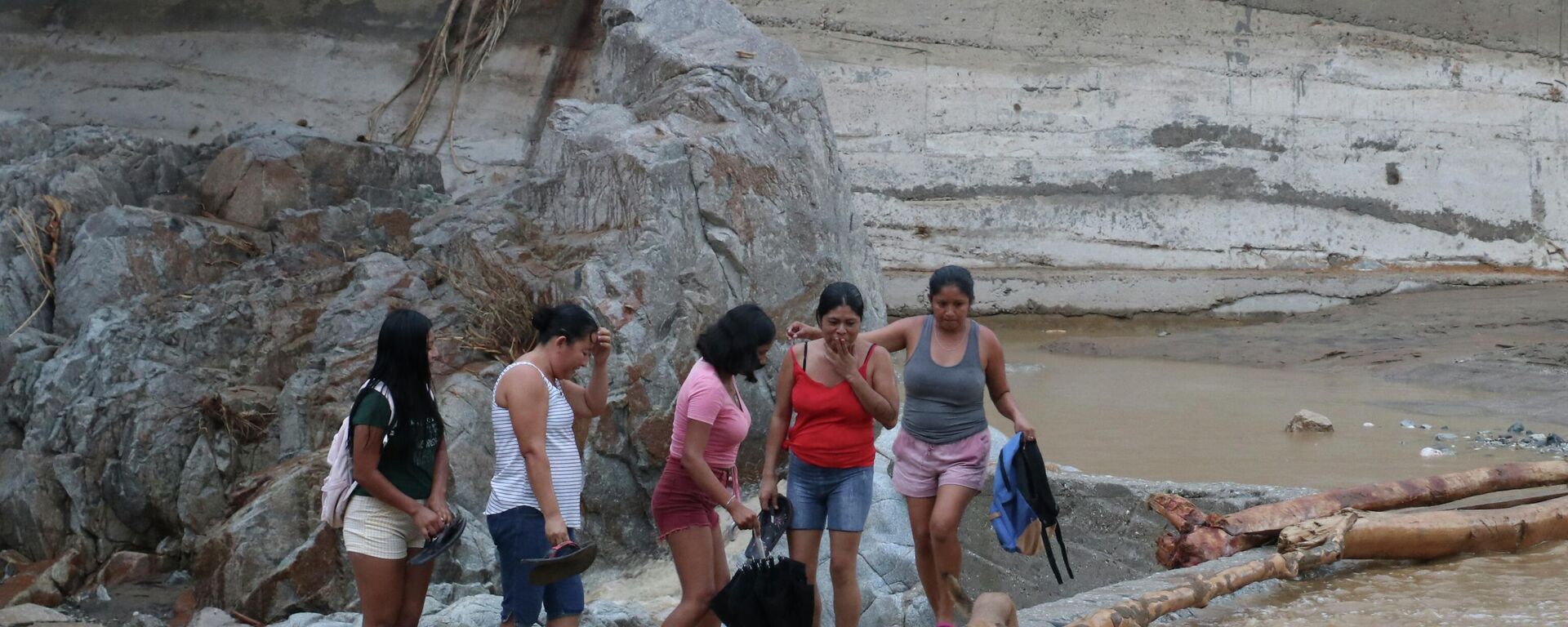 Consecuencias del el huracán Agatha en México - Sputnik Mundo, 1920, 02.06.2022