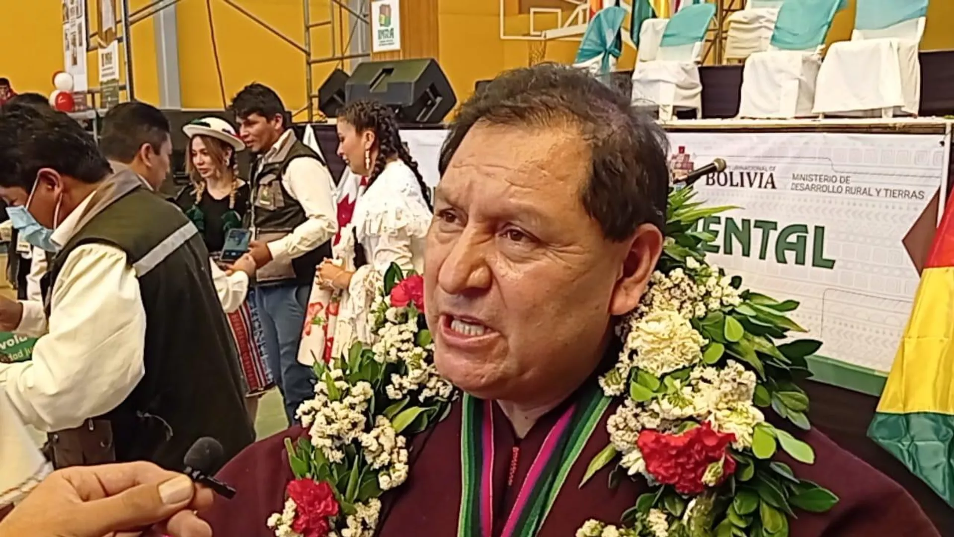 Eulogio 'Chiqui' Núñez, director del Instituto Nacional de Reforma Agraria (INRA) de Bolivia Eulogio 'Chiqui' Núñez, director del Instituto Nacional de Reforma Agraria (INRA) de Bolivia - Sputnik Mundo, 1920, 02.06.2022