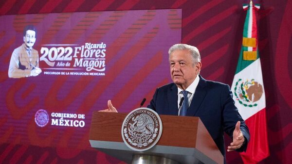 El presidente de México, Andrés Manuel López Obrador - Sputnik Mundo