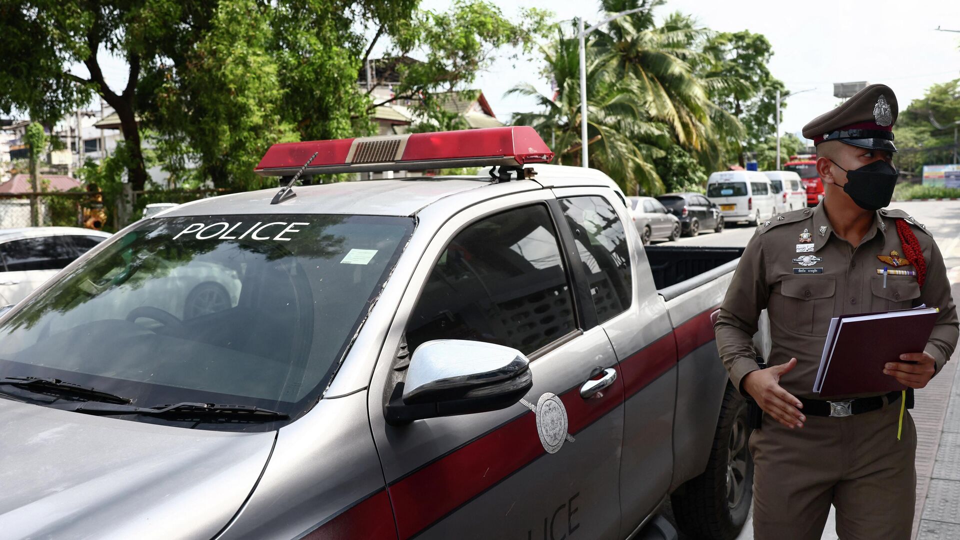 Un policía en Tailandia - Sputnik Mundo, 1920, 06.06.2022