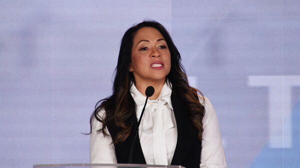 Marelen Castillo, candidata a la Vicepresidencia de Colombia por la Liga de Gobernantes Anticorrupción.  - Sputnik Mundo