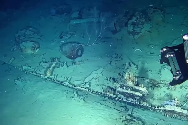 Galeón colonial hallado cerca del San José Galeón colonial hallado cerca del San José - Sputnik Mundo