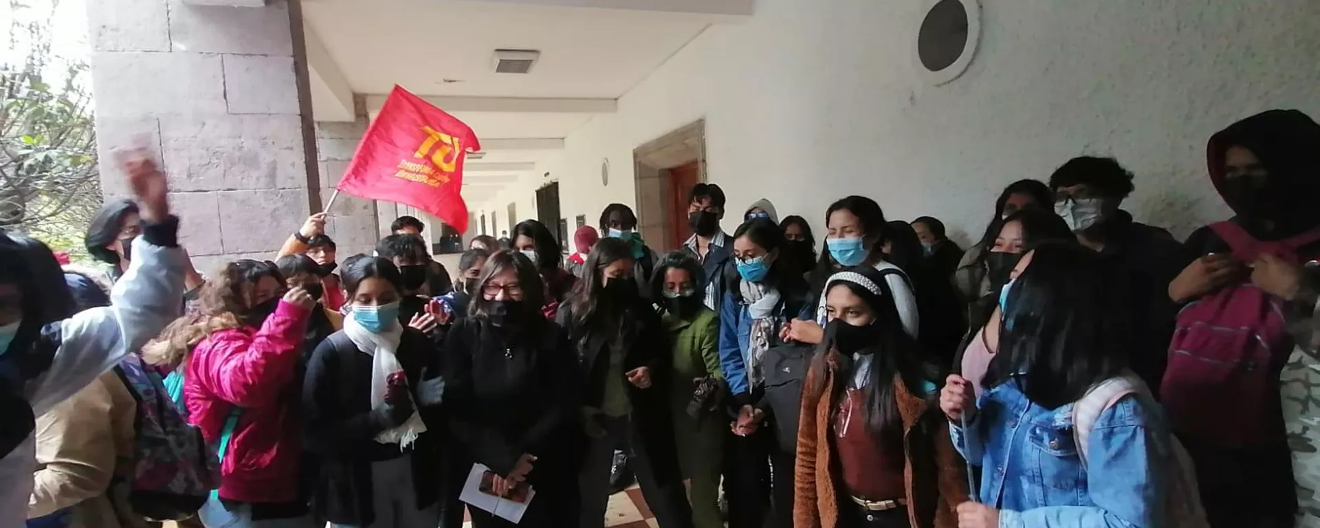 Estudiantes univrsitarios ecuatorianos se movilizan  - Sputnik Mundo, 1920, 08.06.2022