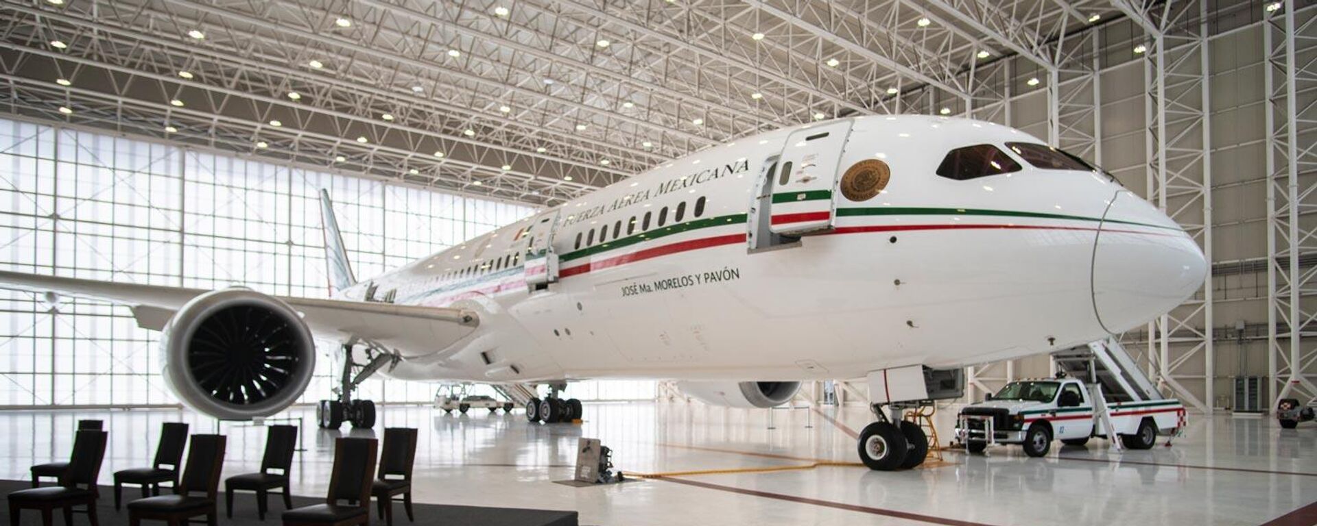 El avión presidencial que oferta el Gobierno de México. - Sputnik Mundo, 1920, 21.04.2023