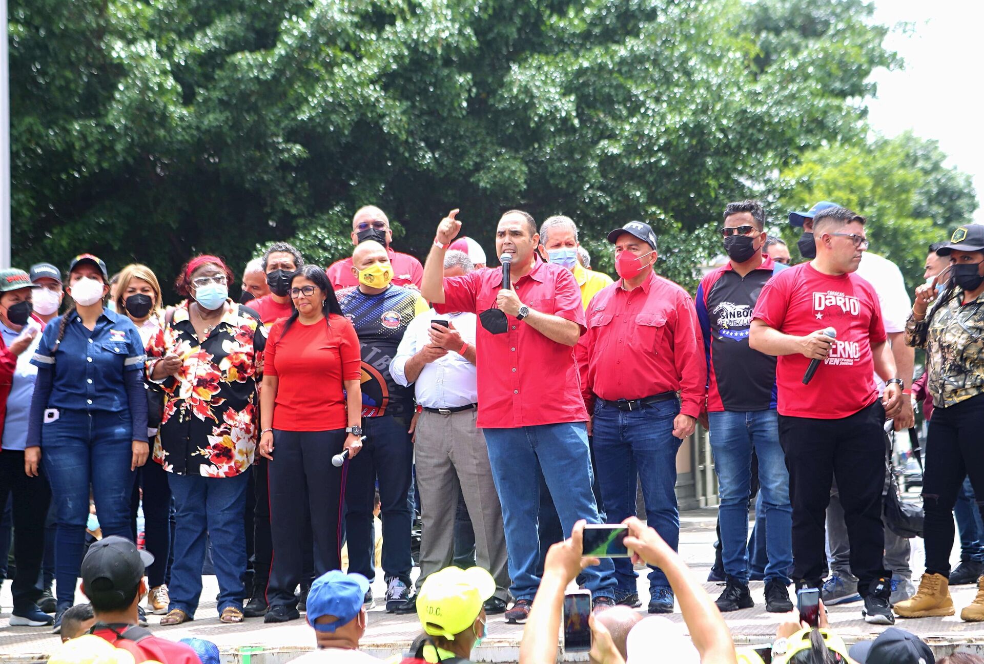 Edison Alvarado, dirigente sindical y convocante de la movilización en Caracas - Sputnik Mundo, 1920, 10.06.2022