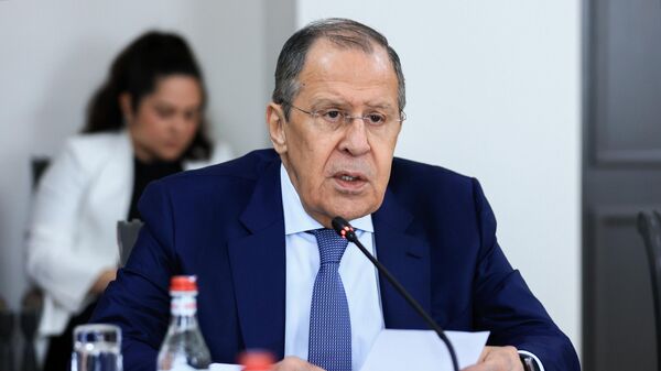 Serguéi Lavrov, el ministro de Exteriores ruso - Sputnik Mundo