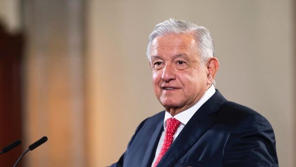 Andrés Manuel López Obrador, presidente de México - Sputnik Mundo