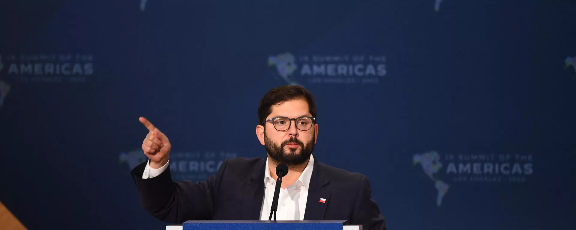 Gabriel Boric, el presidente de Chile en la Cumbre de las Américas 2022 Gabriel Boric, el presidente de Chile en la Cumbre de las Américas 2022 - Sputnik Mundo, 1920, 10.06.2022